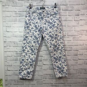 LRL Lauren Ralph Lauren Floral Petite Jeans 6P